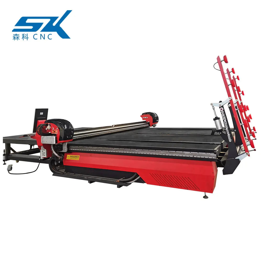 3660*2800mm Automatic Glass Loading Cutting Auto Non-Laminating Glass Cutter Table for Sale Machine with Breaking Table