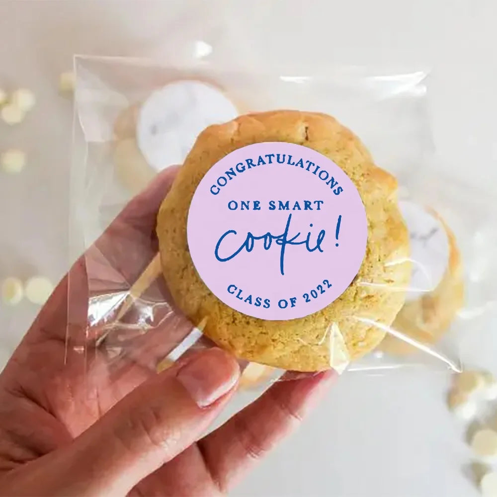 Factory Directly Sale Packaging Branding Label Sticker Cookies  Packaging Label Design for Branding Package
