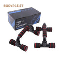 1 Pair I-shaped Push-up Rack Fitness Equipment Hand Sponge Grip Bars Muscle Training Push up Bar Chest Home Gym Body Building
