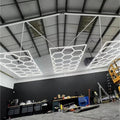 Certified 6500K COB LED Honeycomb Light for Workshop Garage & Facilities with IP55 Rating and 3-Year Warranty