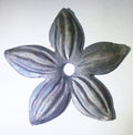 Factory  Wrought Iron Components Elements Hand Forged Flowers for Stair Porch Railing Parts Handrail Balustrade Gate Fence