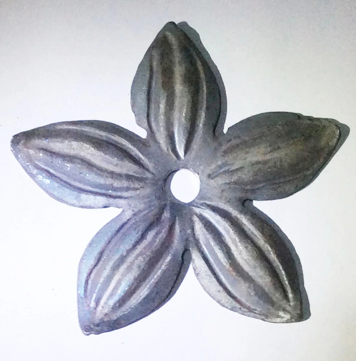 Factory  Wrought Iron Components Elements Hand Forged Flowers for Stair Porch Railing Parts Handrail Balustrade Gate Fence