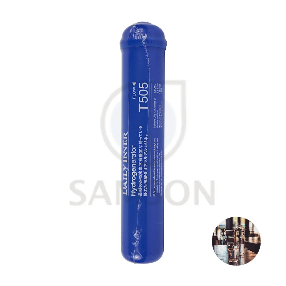 Hot Selling Plastic Manual Mineral Alkaline Water Filter for Household Use Effective Bacteria Removal 150 GPD Flow Rate Filter
