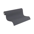 Made in Germany - Wallpaper rolls Solid Plain Anthracite - Non Woven Vinyl - Wallpaper Texture for Walls - 1005 x 053 m