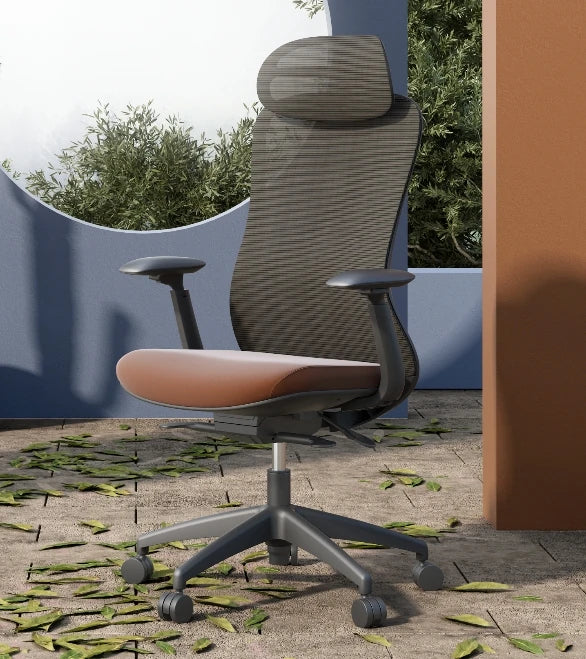 KOHO Furniture Mesh Chair Adjustable Lumbar Support 4D Armrest Ergonomic Office Chair With Headrest
