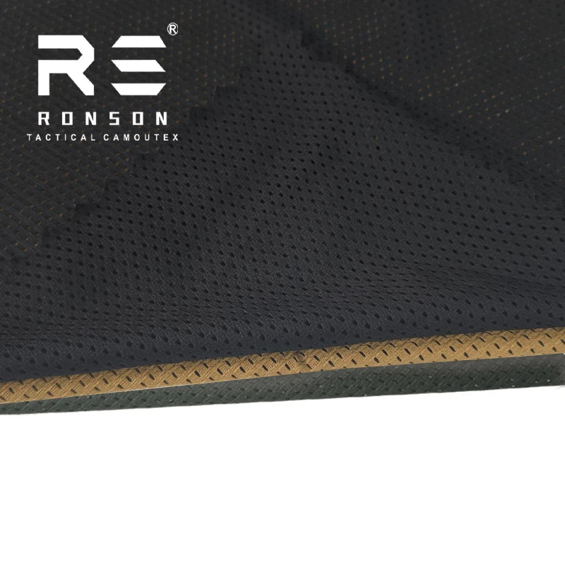 120GSM Plain Color Tactical Tricot Fabric Mesh Black/ RG/Grey/ CB for Girls' Uniforms 120gsm Fabric with Memory Feature