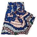 Newly Wholesale 100% Cotton Super Fabric Quality Ankara Holland Fabrics Print Wax 6 Yards Super Batik Africa Cloth Flower Design