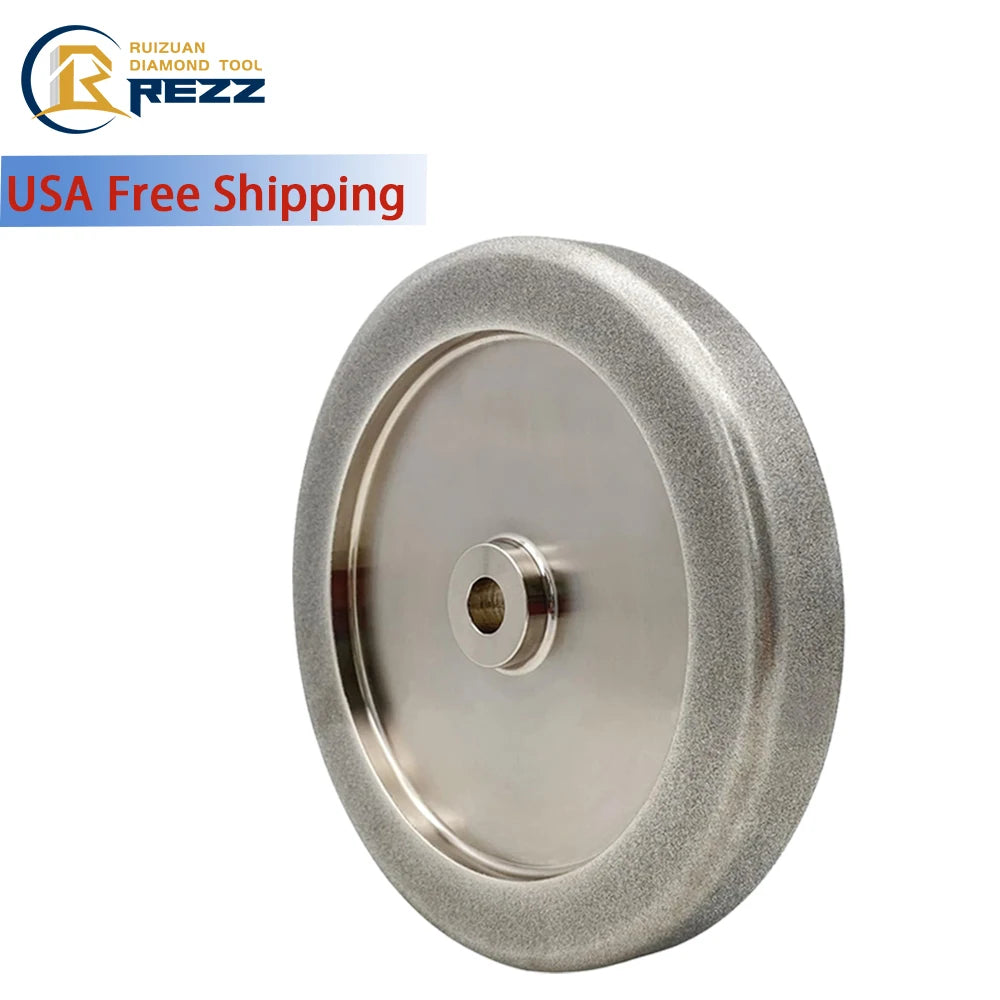 8" Woodturning Tool Carbide 4 in 1 Electroplated Cbn Grinding Wheel High Speed Steel Tools Shaprening CBN Wheel