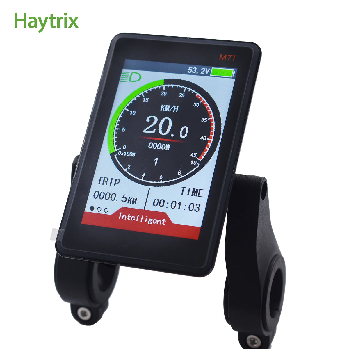 M7T Color LCD E Bike Computer USB Digital Speedometer Odometer for Road Bike with 36V-60V Waterproof MegaBDM