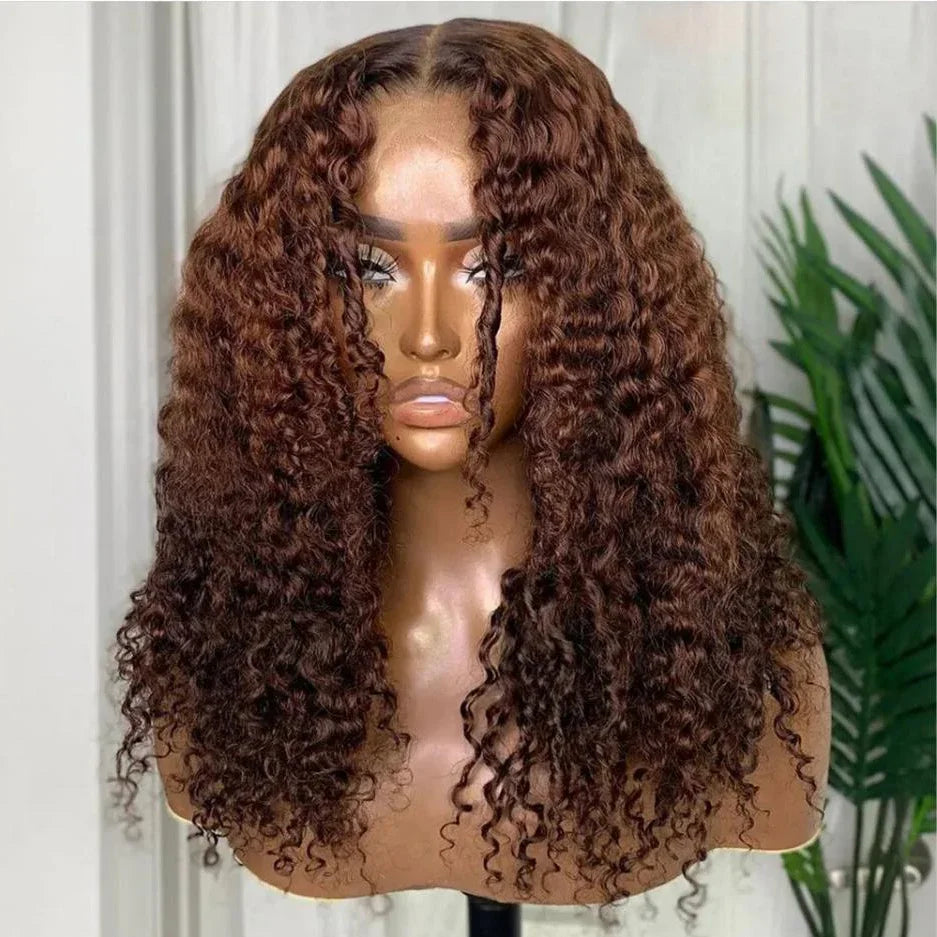 13x4 Lace Front Curly Human Hair Wigs for Black Women Factory Cheap Curly Baby Hair Frontal Wig Super Double Drawn