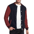 Trendy Autumn Winter Varsity Cotton Bomber Jacket Custom Made Streetwear Comfortable Outerwear Men's Jackets Fashion
