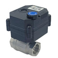 Factory Price Flomarvel ETL 1/2 Inch 3/4 Stainless Brass Pvc 12 24v Electric Motorized Ball Valve Automated Systems & Machinery