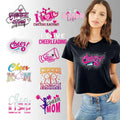 CSTOWN Custom Vinyl Heat Transfer Heat Press Transfer Vinyl Custom