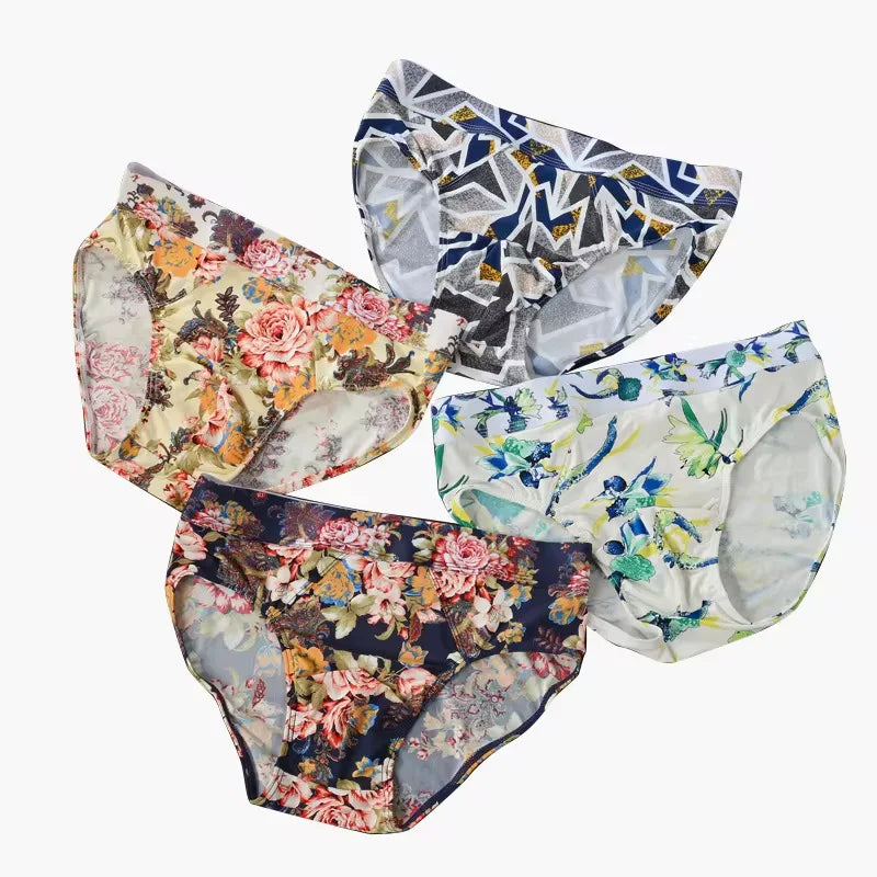 Custom New Design Custom Print 100% Polyester Swim Trunks Mens Beach Shorts Briefs Men Swimwear Swimmer