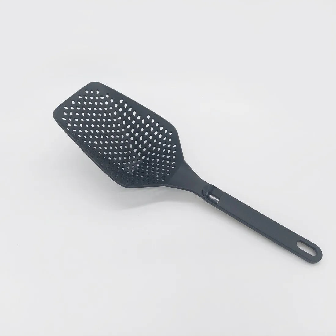 Tomatto Italian Black Nylon Utensil Scoop Dishwasher Safe Kitchen Gadgets for Tea Milk Coffee Pots Pans Sustainable Drain Water