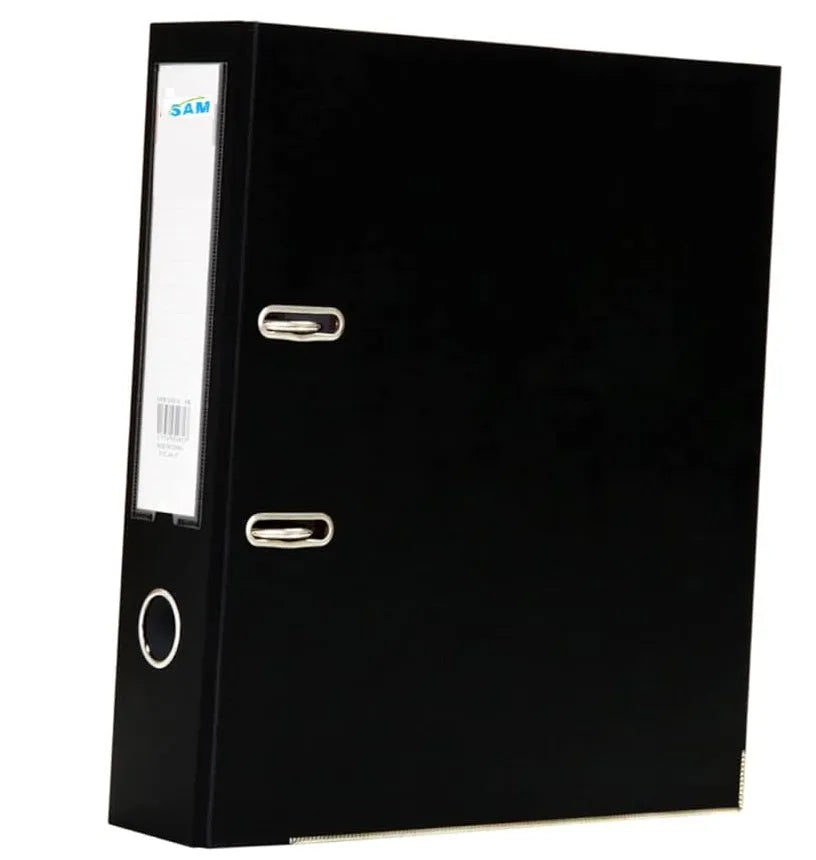 Best Price Black 75 mm Width Assorted Colours Self-Adhesive Spine Labels Ideal Lever Arch Files Lever File Folder