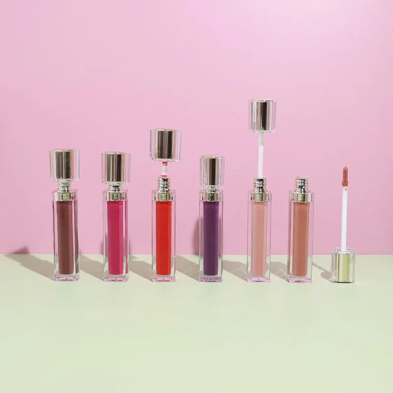 Wholesale Mirror Pigmented Sticky Vegan Cruelty Free Waterproof Girls Lip Gloss Private Label with Packaging