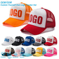 Hot Selling Custom High-Definition Logo Printed Baseball Trucker Caps with Adjustable Buckle Trucker Hat