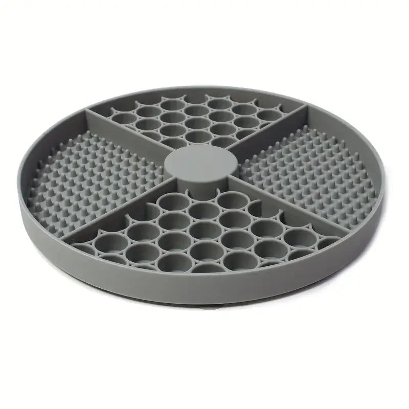 Non Slip Silicone Dog Feeding Mat Prevents Overturning and Messy Ideal for Clean and Healthy Eating Habits