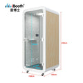 Privacy Soundproof Office Pod Modern Modular Design for Office Building and Mall Use Acoustic Recording Cabin
