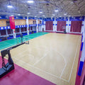 Enlio Non-Slip PVC Multi-Sport Flooring | Snake-Skin Texture Gym Floor Tiles for Basketball/Badminton/Volleyball