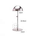 Hot Sale Adjustable Custom Metal Stainless Steel  Counter Top Hat Display Holder for Boutique