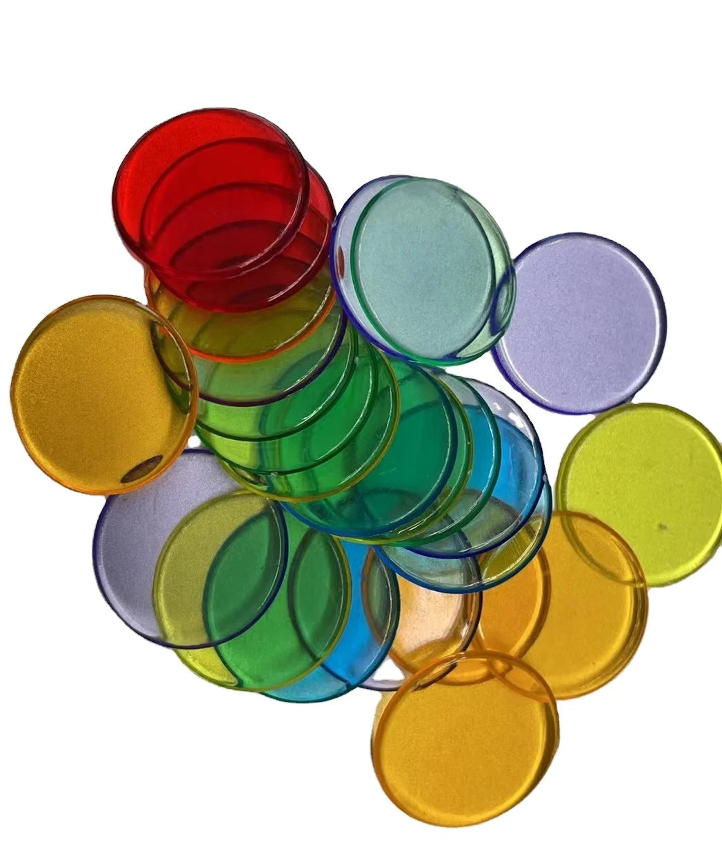 Transparent Plastic Chip Wholesale Custom Cheaper Plastic Chips