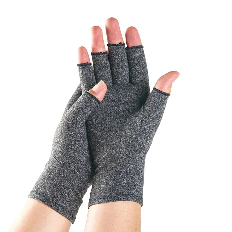Melenlt  Half Finger Compression Gloves for Arthritis and Joint Pain Relief | Hand and Wrist Therapy Gloves