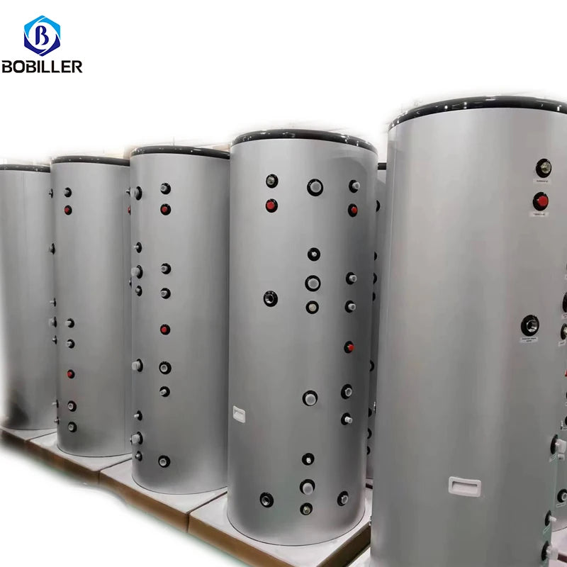 500L Dual Chamber tank for Heat Pumps Integrated Dual tank for Insulated Hot Water and Buffering Heating and Buffering