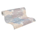 Made in Germany - Luxury Wallpaper rolls Forest Blue Orange Grey Non Woven Contract Wallpaper Flowers - 1005 x 053 m