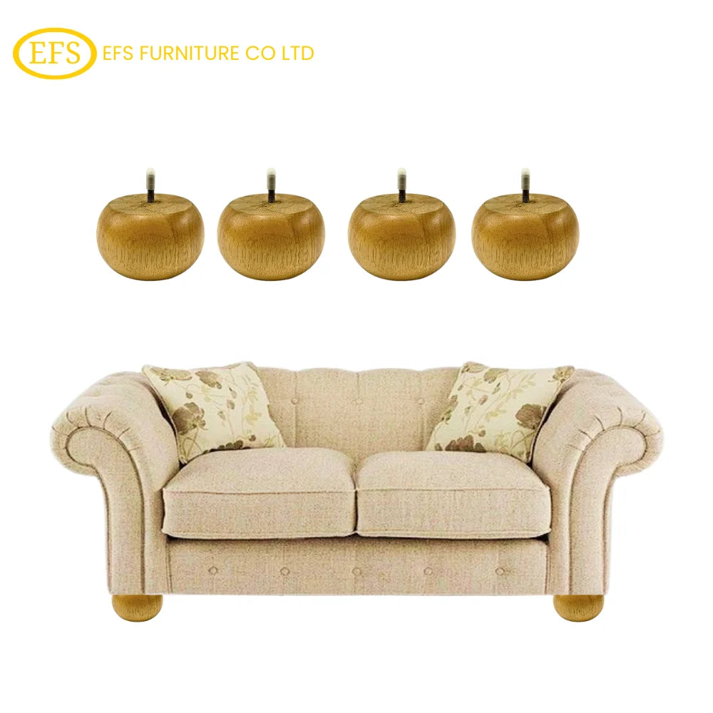 Sleek Minimalist EFS-QC 32 Furniture Legs for Modern Classic Interiors for Hospital Outdoor Living Room Bedroom Use Contemporary