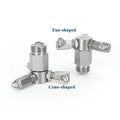 Industrial Bottle Cleaning Nozzle Fan-shaped Cone Automatic Rotating Cleaning NozzleBottle Cleaning Nozzle