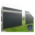 Easy Installation 19cm*26m PP Tape Waterproof Privacy Hard PVC Strip Screen Fence for Garden Fence Decoration