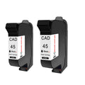 WECARE 45A 51645 42ML Remanufactured Black Compatible for Cartridge for HP 45 Pigment for Full Grade a MegaBDM
