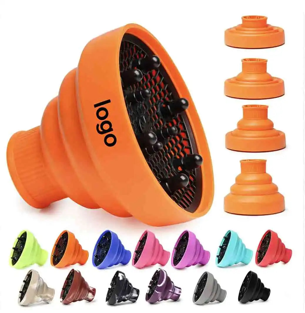 Folding Hair Dryer Diffuser Nozzle High-temperature Portable Silicone Hair Dryer Diffuers the Other Makeup Tool