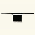 New Luxury Modest Eid Muslim Women Islamic Short Niqab Black Premium Cotton Modal Niqab With Pearl Tassels Saudi False Cover