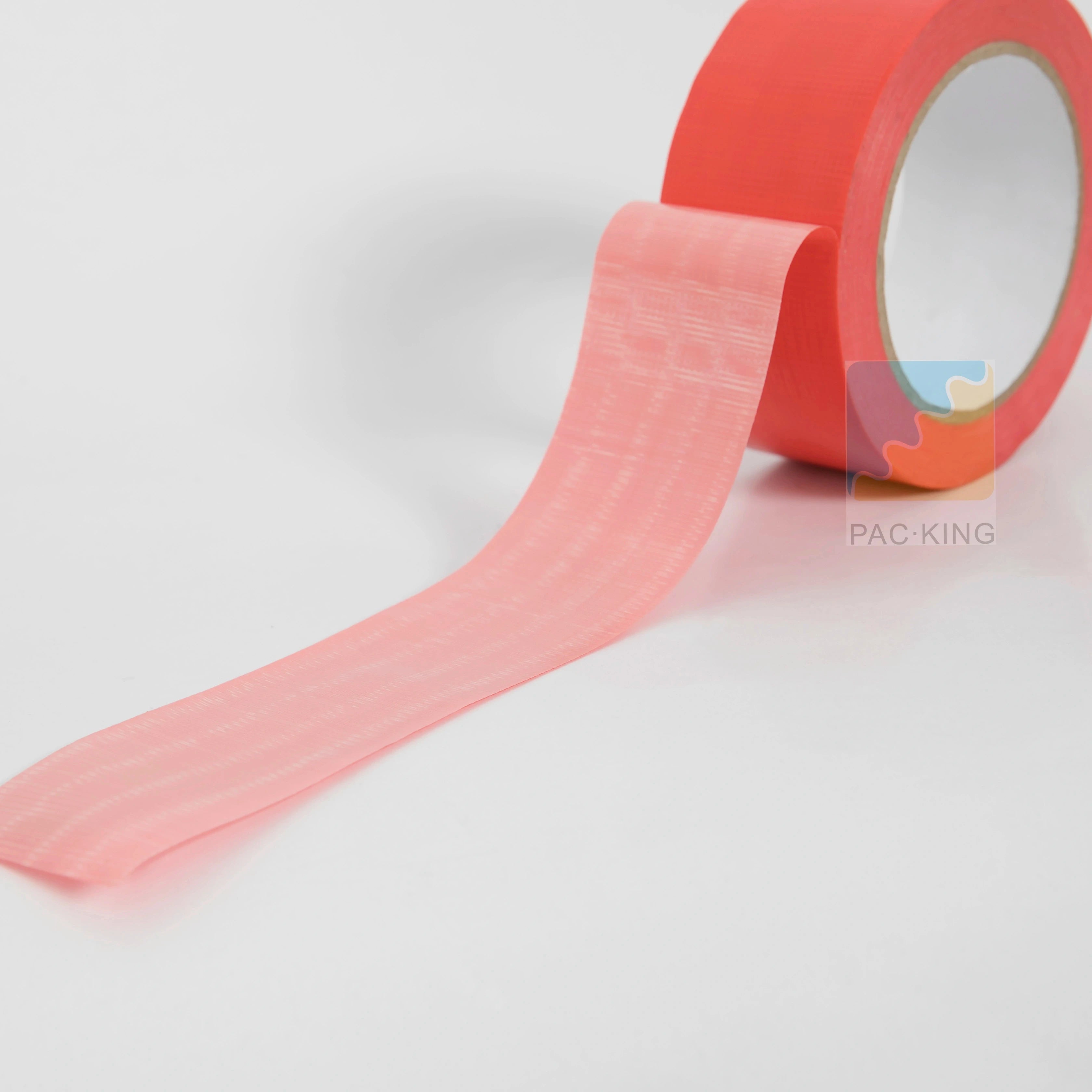 Red and Green PE Poly Masking and Stucco Tape Cloth Duct protection Painting Tape PE Acrylic Adhesive Tape