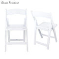RTS TOP Wedding Chair Hire Melbourne Ball Acrylic Wedding Chairs for Bride and Groom White Folding Chairs