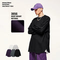 Heavy Weight 305g Curved Scoop Hem Long Sleeve T-Shirt 2024 Autumn Winter Oversized Loose Fit for Customization