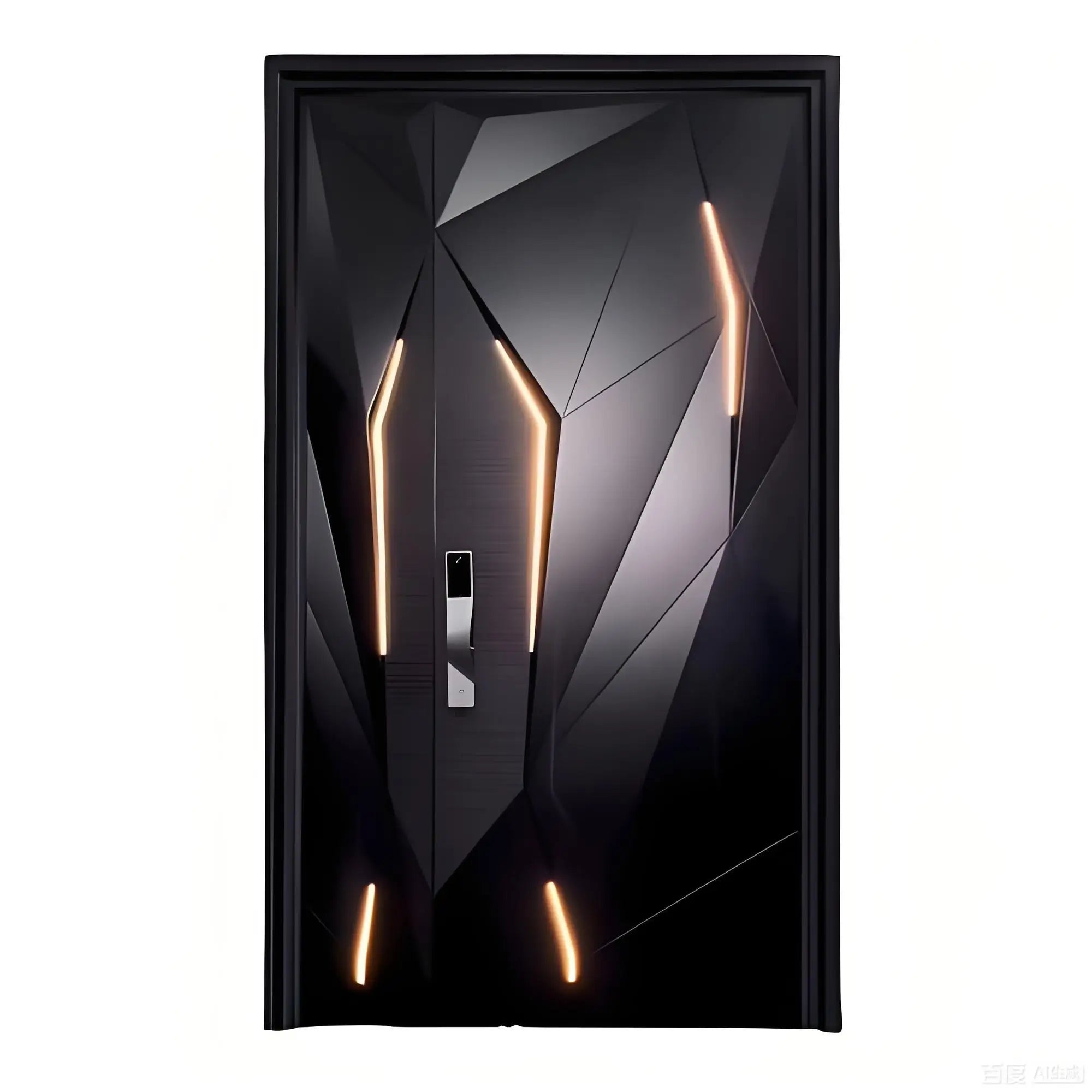 Custom High-End Modern Pivot Design Secure Fire Prevention Entrance Door Cast Aluminum Front Door for Outdoor Supermarkets Halls