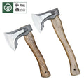 BoChen 2026 Hand Forged Camping Hatchet Outdoor axe for Wood Splitting Chopping & Carving Perfect Cutting Tool