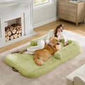 Small Winter Cooling Memory Foam Pet Kennel Bed Washable Solid Animal Pattern Outdoor Folding Dog Blanket for Cats and Dogs