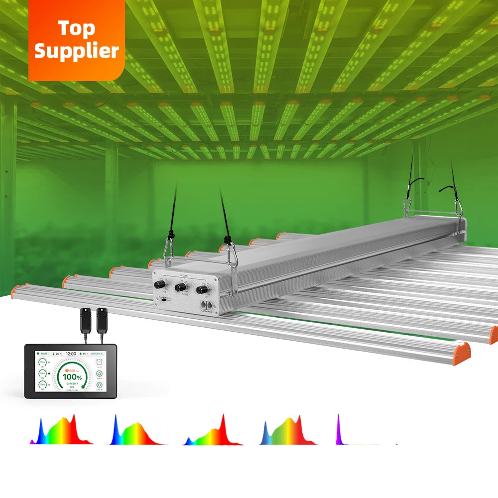 Wholesale Price Commercial Led Strip Grow Circle Timer Dimmable Led Grow Light Manufacturer Factory China