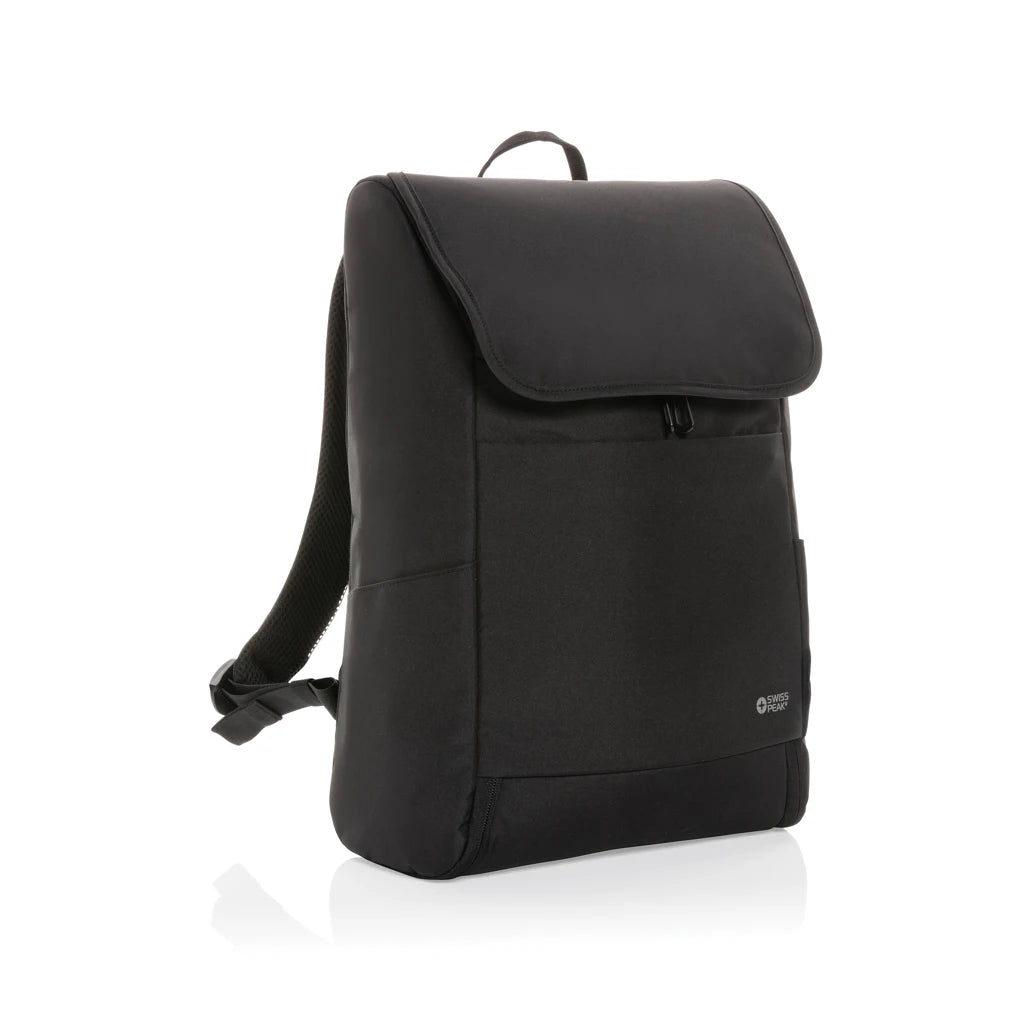 For Swiss Peak Custom Full Zipper Fern Collection RPET Laptop Backpack Premium Mochil with Unique Design