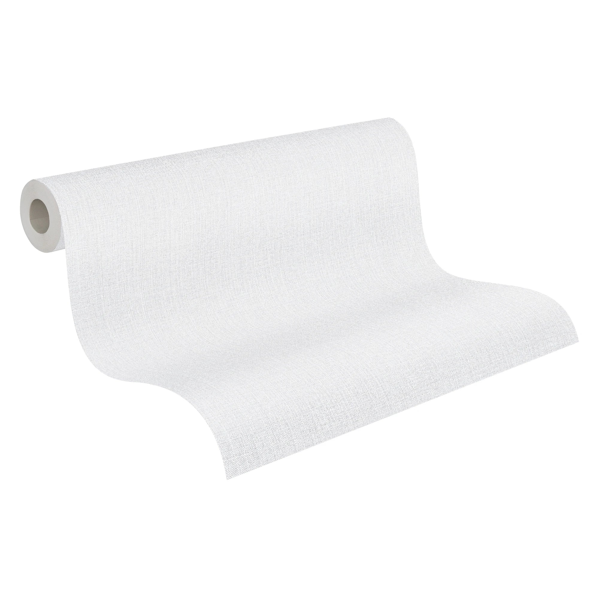 Made in Germany - Wallpaper rolls Solid Plain Grey - Non Woven- Modern Wallpaper Structure for Walls - 1005 x 053 m