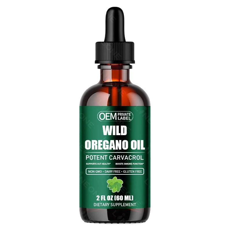 Factory Custom Wild Oregano Oil Drops Mediterranean Oregano Oil Liquid | Non-GMO Vegan Wild Oregano Oil Drops