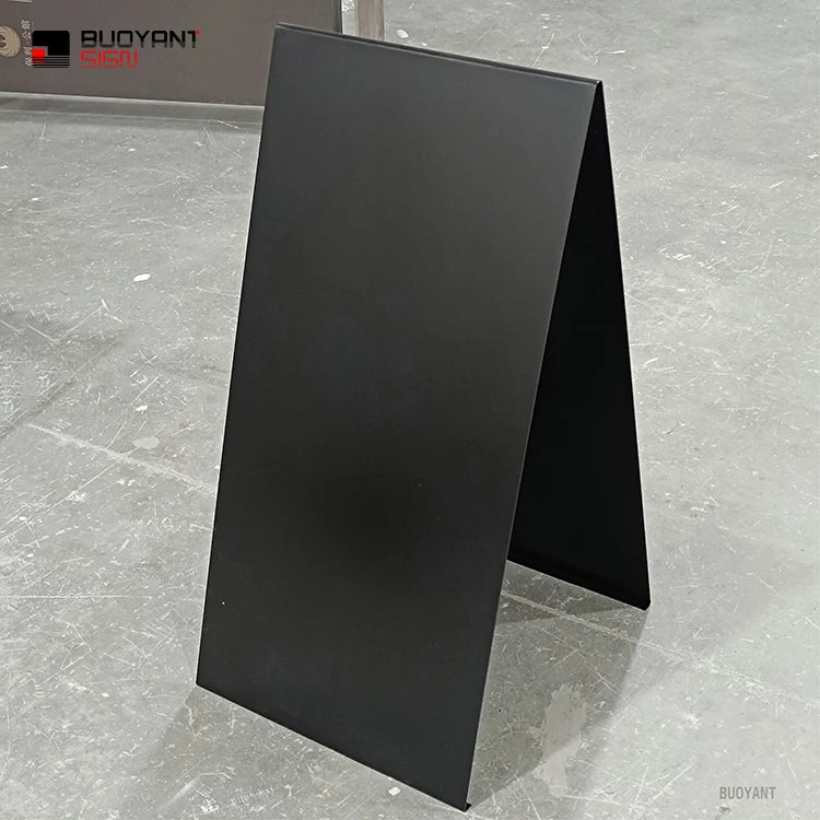 80x40cm Pavement A-board Stainless Steel Custom Outdoor Event Advertising Storefront Signage a Frame Sidewalk Sign