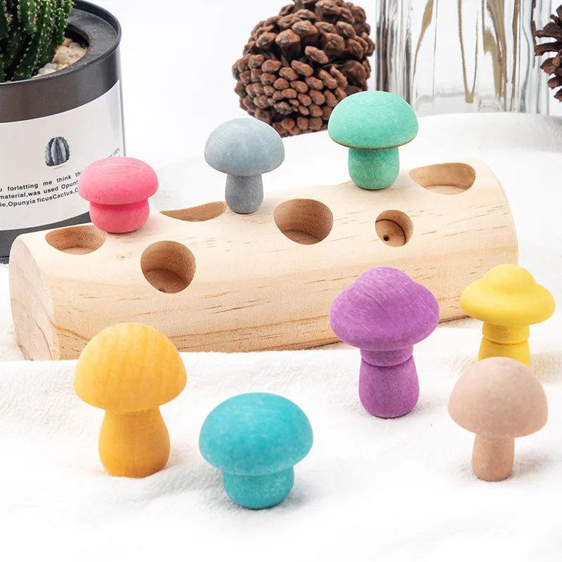 Hot-selling Eco-friendly Solid Wood Multifunctional Educational Hamster Toy