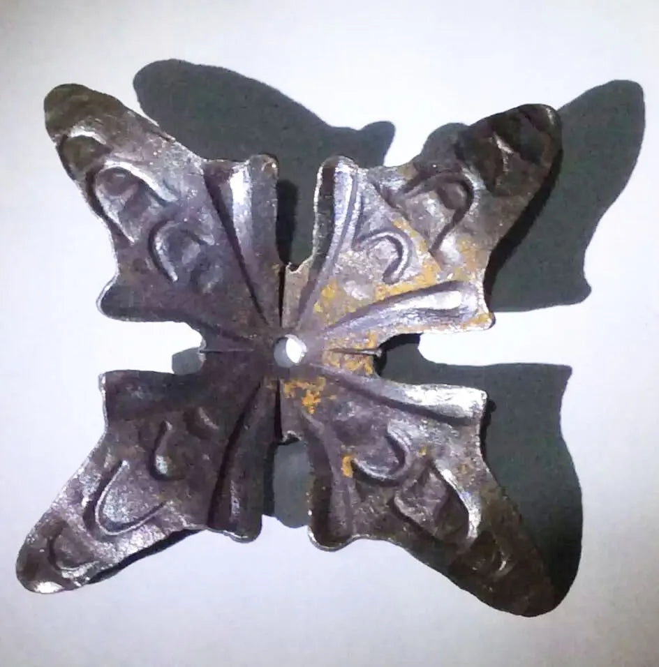 Wrought Iron Components Elements Hot Forged Iron Flowers