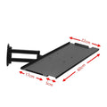 Aluminum Profile Sliding Keyboard Tray for Sim Racing Cockpit Adjustable Mount Gaming Simulator Rig Workstation Extension